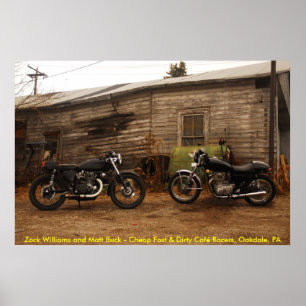 Goedkoop snel en vuil poster