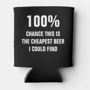 Goedkoopste bier dat ik zwart en wit kon vinden blikjeskoeler