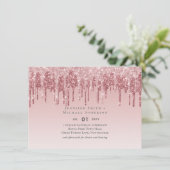 GOEDKOOPSTE Roze Glitter Bruiloft Rose Goud (Staand voorkant)