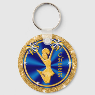 Goedkope Cheer Cadeau-ideeën in bulk, gratis kleur Sleutelhanger