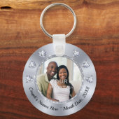 Goedkope Custom, FOTO bruiloft gunsten, bruiloft Sleutelhanger (Voorkant)