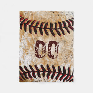 Goedkope gepersonaliseerde honkbal fleece dekens