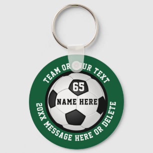 Goedkope gepersonaliseerde voetbalteamcadeaus voor sleutelhanger