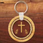 Goedkope geschenken voor bezoekers van de kerk, le sleutelhanger (Achterkant)