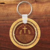 Goedkope geschenken voor bezoekers van de kerk, le sleutelhanger (Voorkant)