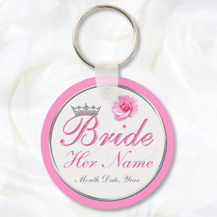 Goedkope GEVESTIGDE Cadeauideeën voor een bride Sleutelhanger