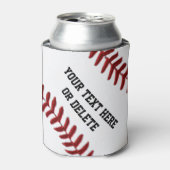Goedkope honkbal voor spelers en coaches blikjeskoeler (Blikje Voorkant)