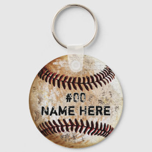 Goedkope honkbalfeestgeschenken, honkbalteamcadeau sleutelhanger