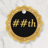 Goedkope Klasse Reünie Tafel Decoraties Ideeën Bedankjes Labels (Achterkant)