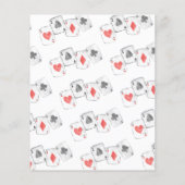 Goedkope Magician Rabbit Wand Magic Show Verjaarda Flyer (Achterkant)