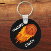 Goedkope Op Maat Gemaakte Coach Cadeau-ideeën Bask Sleutelhanger (Voorkant)