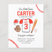 Goedkope Rookie van het Jaar Honkbal Shirt Verjaar Flyer (Voorkant)