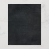 Goedkope Rustieke Krijtbord Blauwe Ballon 18e Verj Flyer (Achterkant)