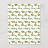 Goedkope Rustieke O-Fish-al Reel Fun Gevist Verjaa Flyer (Achterkant)