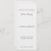 Goedkope Save the Date kaarten | Aangepaste magnet (Voorkant / Achterkant)