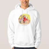 Goedkope Speelgoed mannen witte hooded sweatshirt (Voorkant)