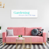 Goedkoper dan therapie canvas afdruk (Insitu (Woonkamer))