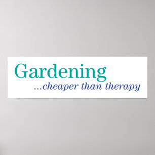 Goedkoper dan therapie poster