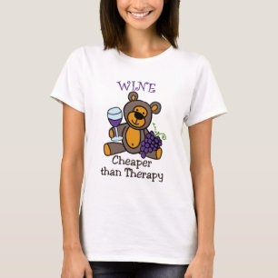 Goedkoper dan therapie t-shirt