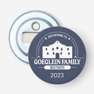 Goeglein Family Reunion Button Flesopener
