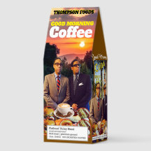 GOEIE MORGENEN Koffie, 340g Zak, Donkere Roast, Vl