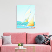 goélette jaquettes volantes toile enveloppée (Insitu(Salon))