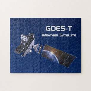 GOES-T Weathersatelliet Legpuzzel