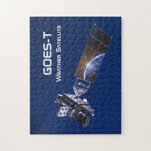 GOES-T Weathersatelliet Legpuzzel (Verticaal)