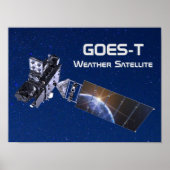GOES-T Weathersatelliet Poster (Voorkant)