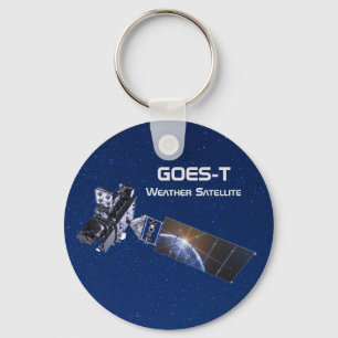 GOES-T Weathersatelliet Sleutelhanger