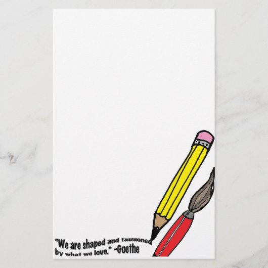 goethe briefpapier (Voorkant)