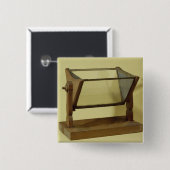 Goethe's Water Prisme Vierkante Button 5,1 Cm (Voorkant /achterkant)