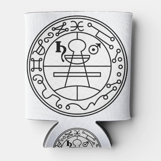 Goetia_seal_of_solomon Blikjeskoeler (Voorkant)
