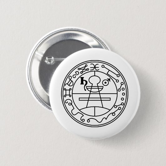 Goetia_seal_of_solomon Ronde Button 5,7 Cm (Voorkant /achterkant)