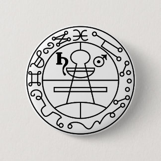Goetia Seal of Solomon Ronde Button 5,7 Cm