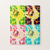 Goggle Girls zwemmen in water Legpuzzel (Verticaal)