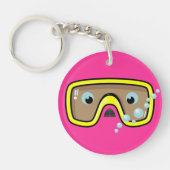 Goggles Personalized Sleutelhanger (Voorkant)