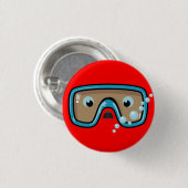 Goggles Ronde Button 3,2 Cm (Voorkant /achterkant)