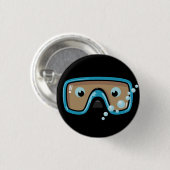 Goggles Ronde Button 3,2 Cm (Voorkant /achterkant)