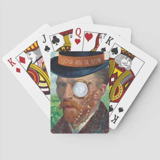 Gogh met de flow speelkaarten (Achterkant)
