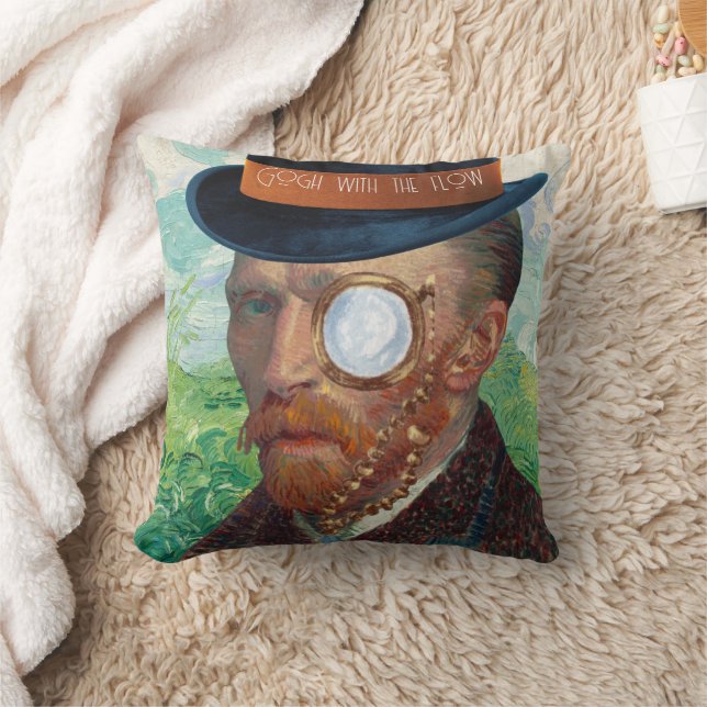 Gogh met het Flow Sierkussen (Deken)