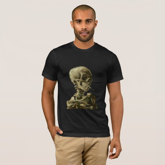Gogh Skull T-shirt (Voorkant volledig)
