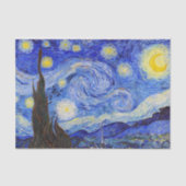 Gogh , “Starry Night” Tissuepapier (Voorkant)