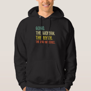 Gogo De Vrouw De Mythe De Slechte Invloed Retro Hoodie
