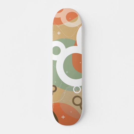 Gogo - Retro Urban Abstrait Skateboard (Devant)