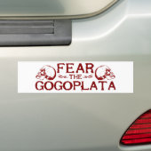 Gogoplata Bumpersticker (Op auto)