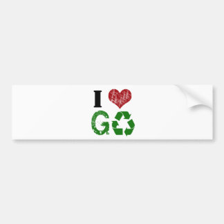 GOGREEN BUMPERSTICKER