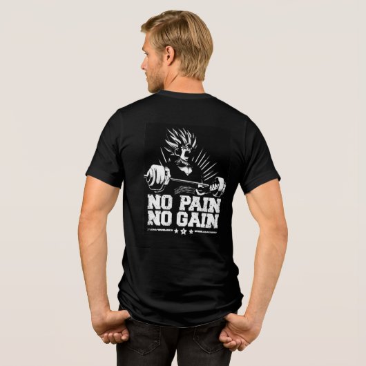 Gohan Trainingsgym T-shirt (Achterkant volledig)