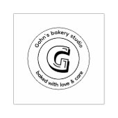 Gohn's Bakery Studio Custom Stamp Rubberstempel (Afrduk)