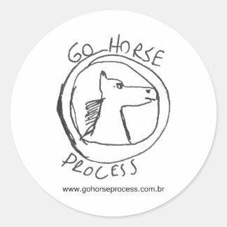 GOHORSE OFICIAL PRODUCT HOMOLOGATED RONDE STICKER